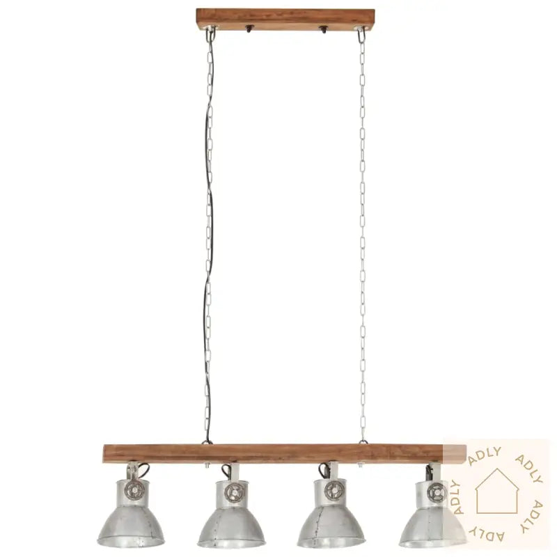 Industriell Taklampe Sølv E27 Mangotre
