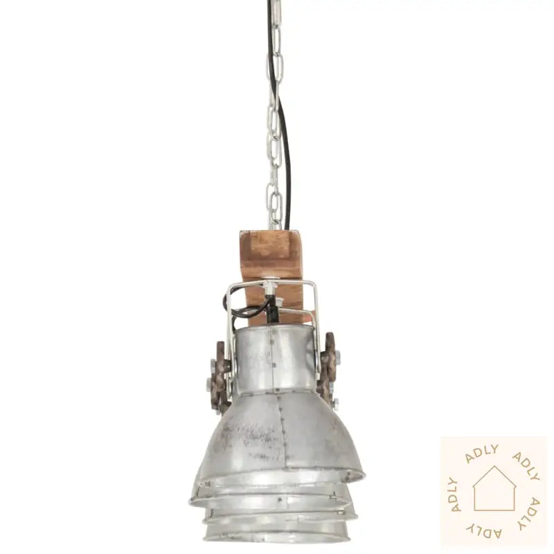 Industriell Taklampe Sølv E27 Mangotre