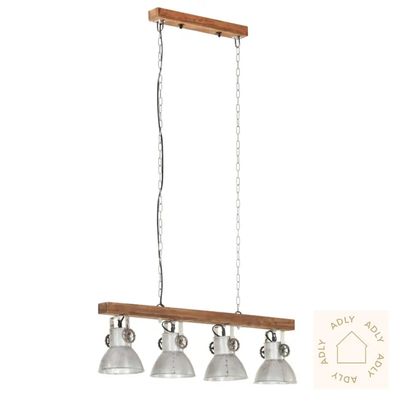 Industriell Taklampe Sølv E27 Mangotre