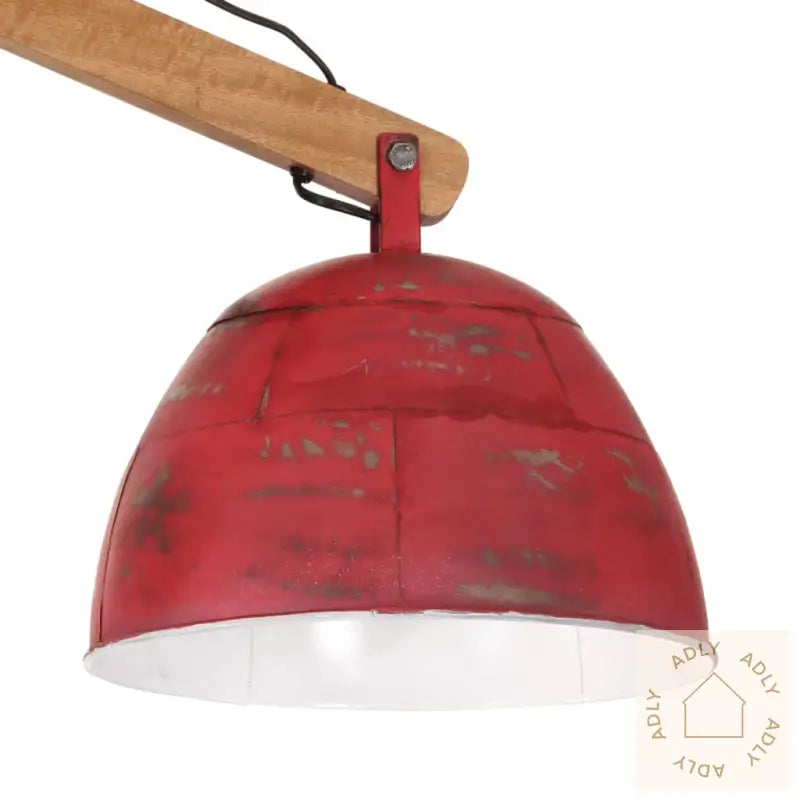 Taklampe 25 W Mørkerød 29X18X85 Cm E27