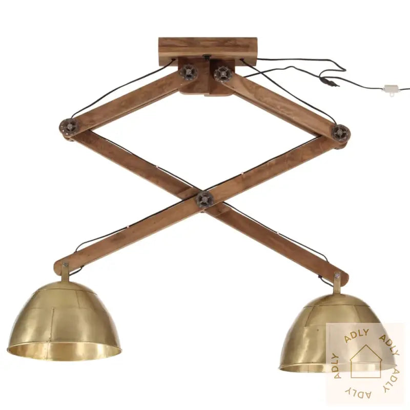 Taklampe 25 W Antikk Messing 29X18X85 Cm E27