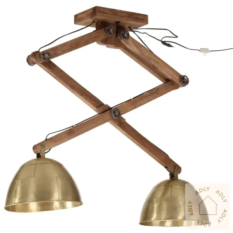 Taklampe 25 W Antikk Messing 29X18X85 Cm E27