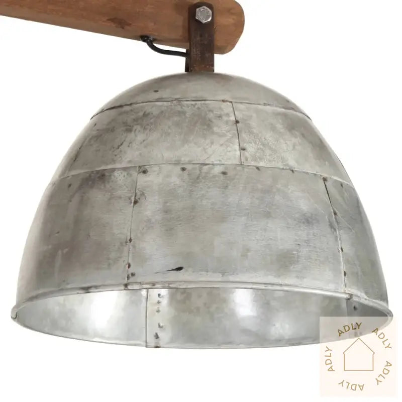 Taklampe 25 W Vintage Sølv 105X30X65-108 Cm E27