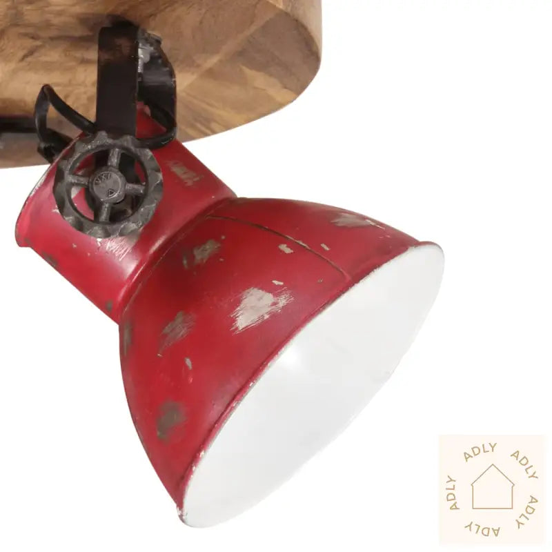 Taklampe 25 W Mørkerød 50X50X25 Cm E27
