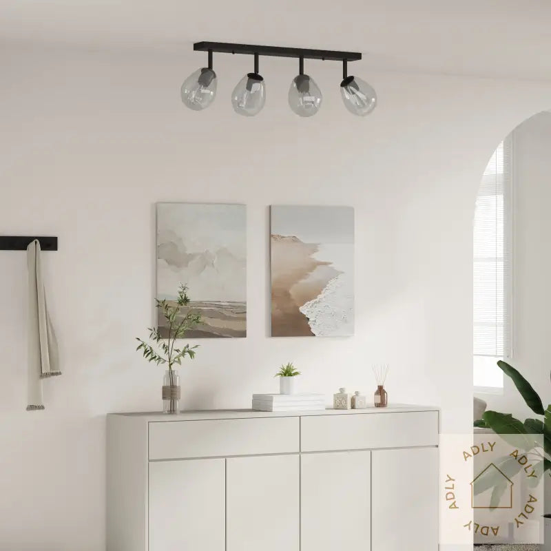 Taklamper Med Justerbar Glasskjerm Anthracite E27