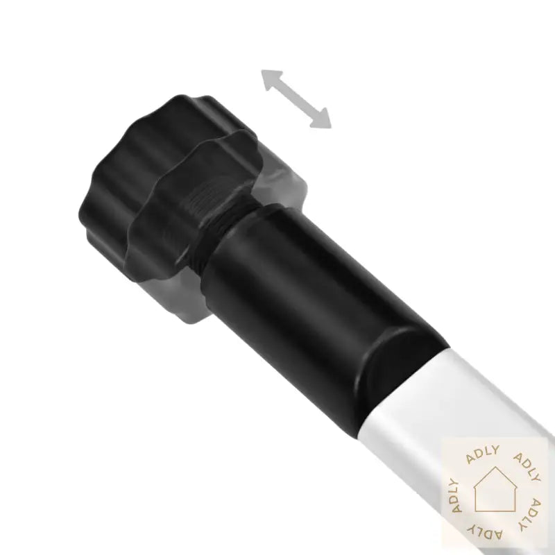 Teleskopisk Garderobesystem Med Hyller Aluminium