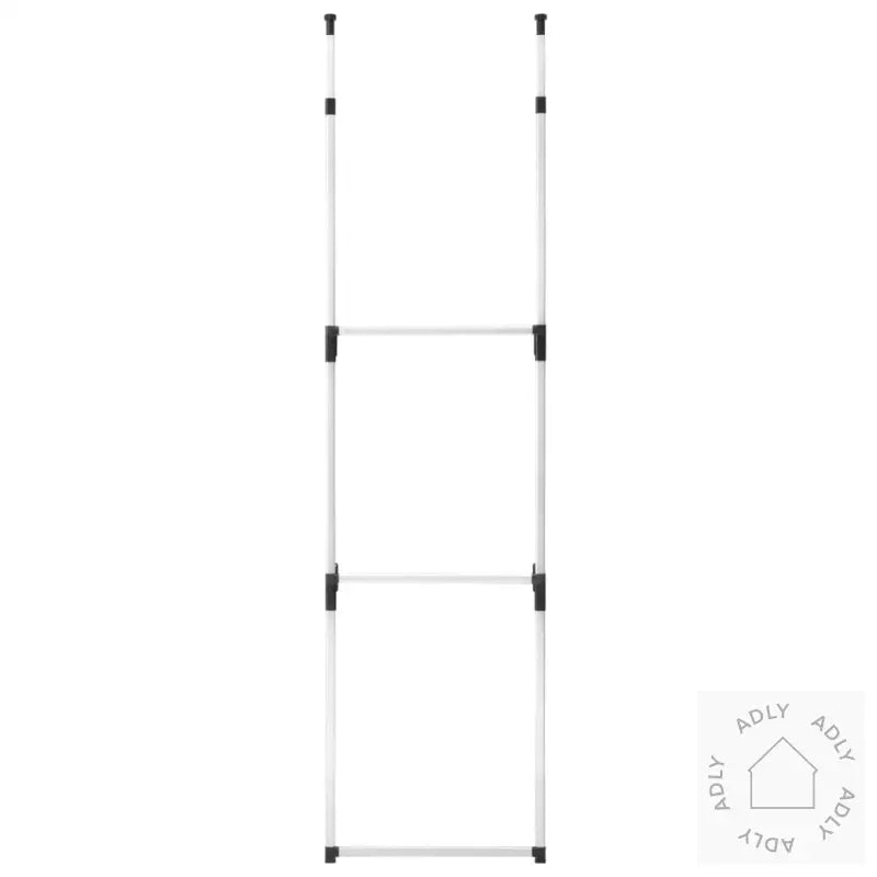 Teleskopisk Garderobesystem Med Stenger Aluminium