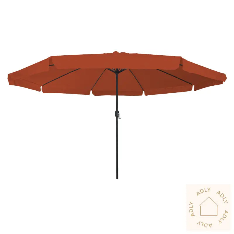 Hageparasol 395X245 Cm I Terrakotta
