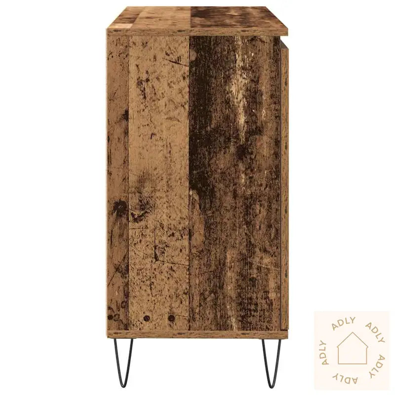 Skjenk Gammelt Tre 104X35X70 Cm Konstruert Tre