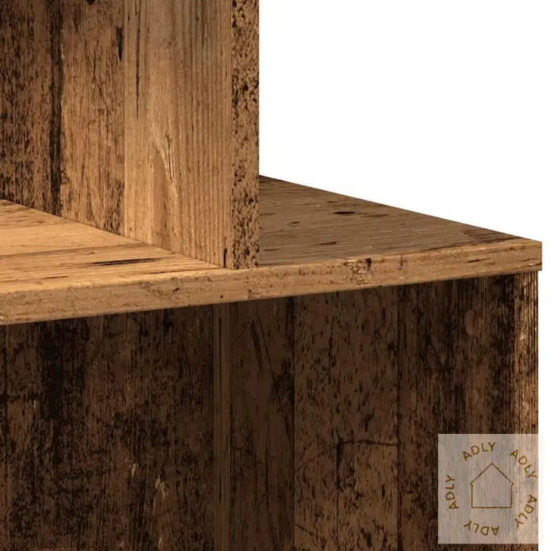 Nattbord Gammelt Tre 35X35X55 Cm Konstruert Tre