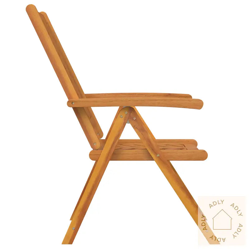 Tilbakelente Hagemøbler 6 Stk Solid Tre Acacia