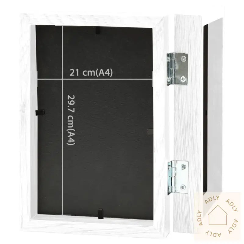 Tofoldig Fotorammekollasj Hvit 2X(21X29,7 Cm)