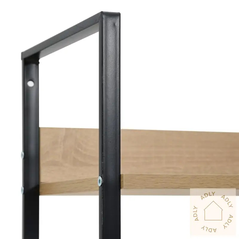 Bokhylle 3 Lag Eik 60X27,6X90,5 Cm Konstruert Tre