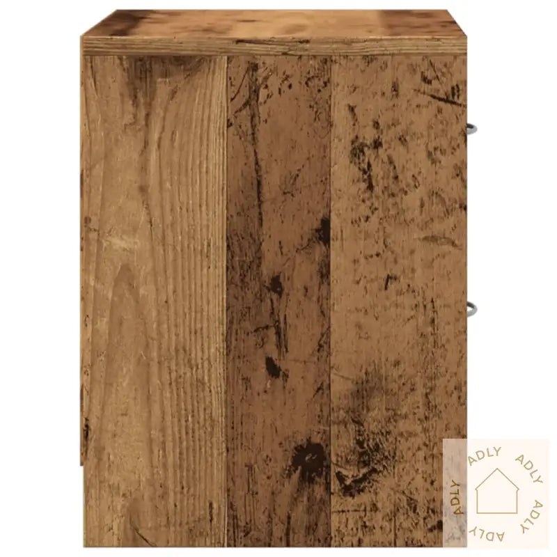 Nattbord 2 Stk Gammelt Tre 40X30X40 Cm Konstruert Tre