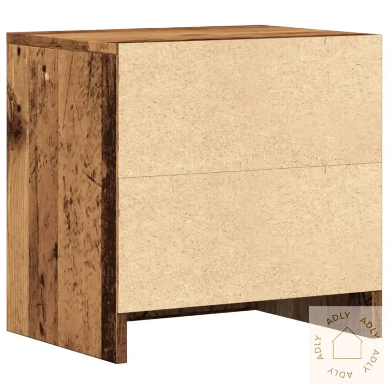 Nattbord 2 Stk Gammelt Tre 40X30X40 Cm Konstruert Tre