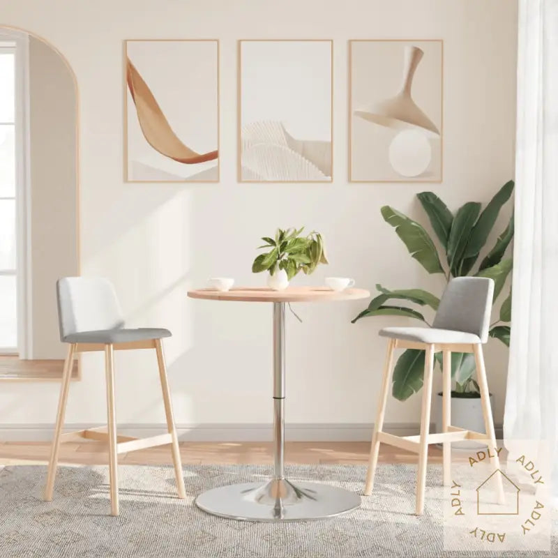 Barbord Ø60X89,5 Cm Heltre Bøk