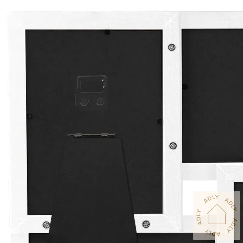 Fotorammekollasj For 4X(10X15 Cm) Bilde Hvit Mdf