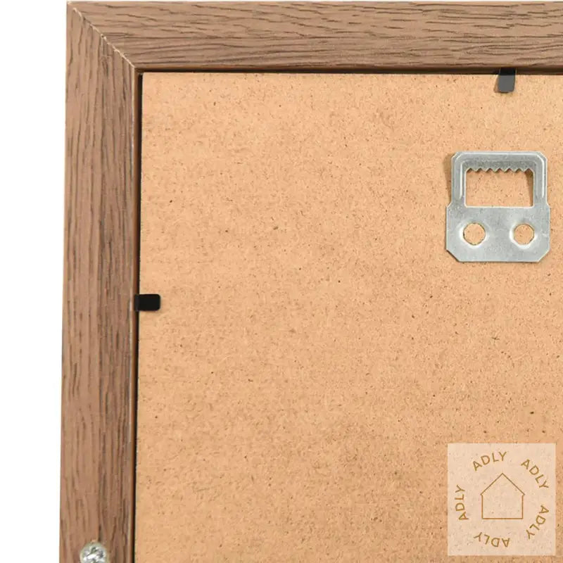 Fotorammekollasj For 10X(10X15 Cm) Bilde Lysebrun Mdf