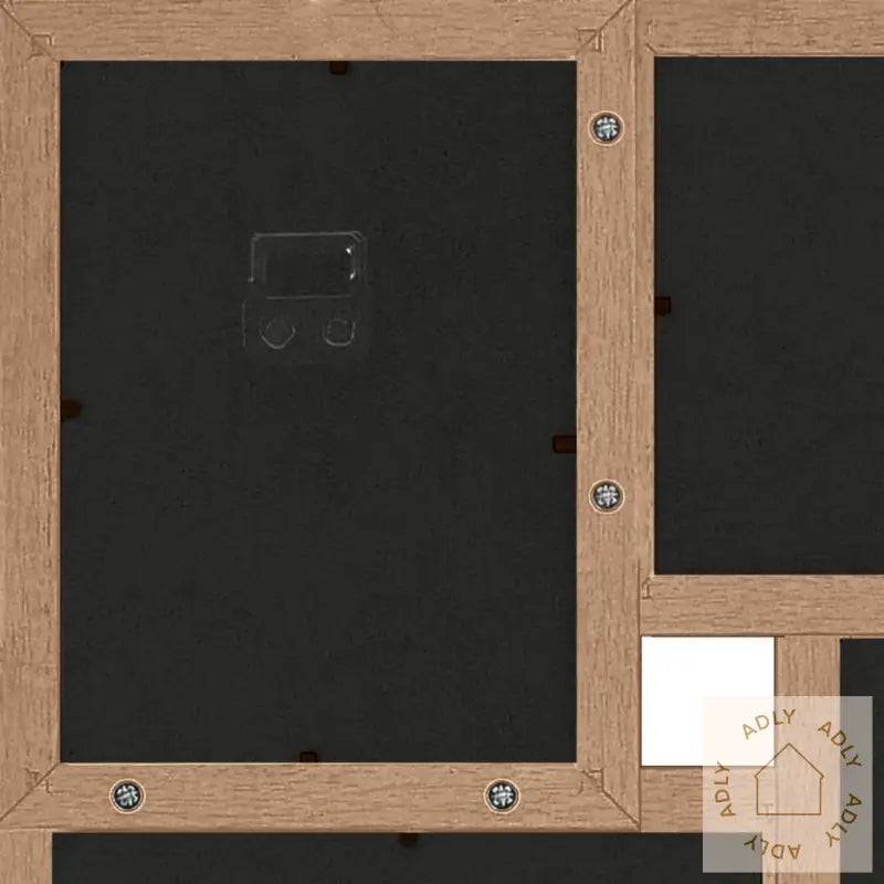 Fotorammekollasj For 24X(10X15 Cm) Bilde Lysebrun Mdf