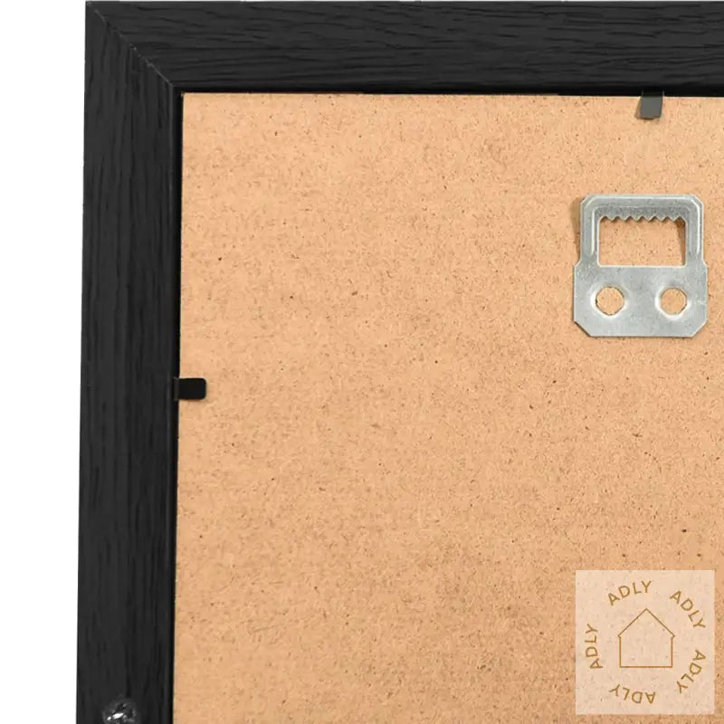 Fotorammekollasj For 10X(10X15 Cm) Bilde Svart Mdf