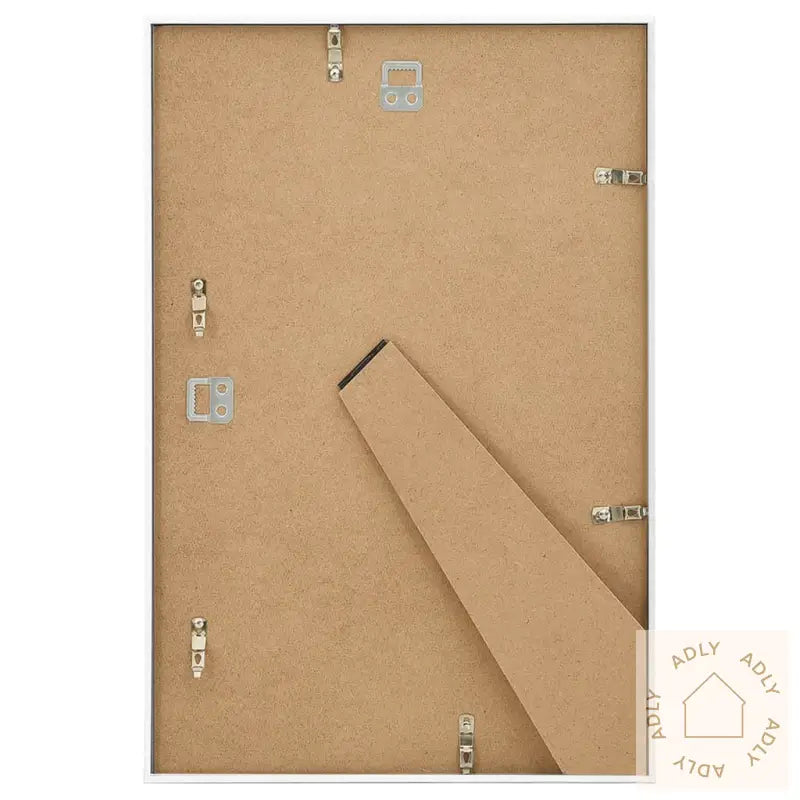 Fotorammekollasje For Vegg Eller Bord 5 Stk Hvit 70X90 Cm Mdf