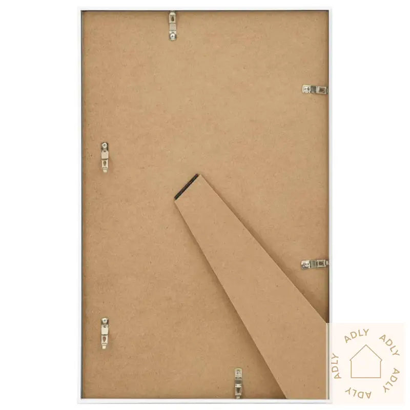 Fotorammekollasj For Bord 3 Stk Hvit 10X15 Cm Mdf