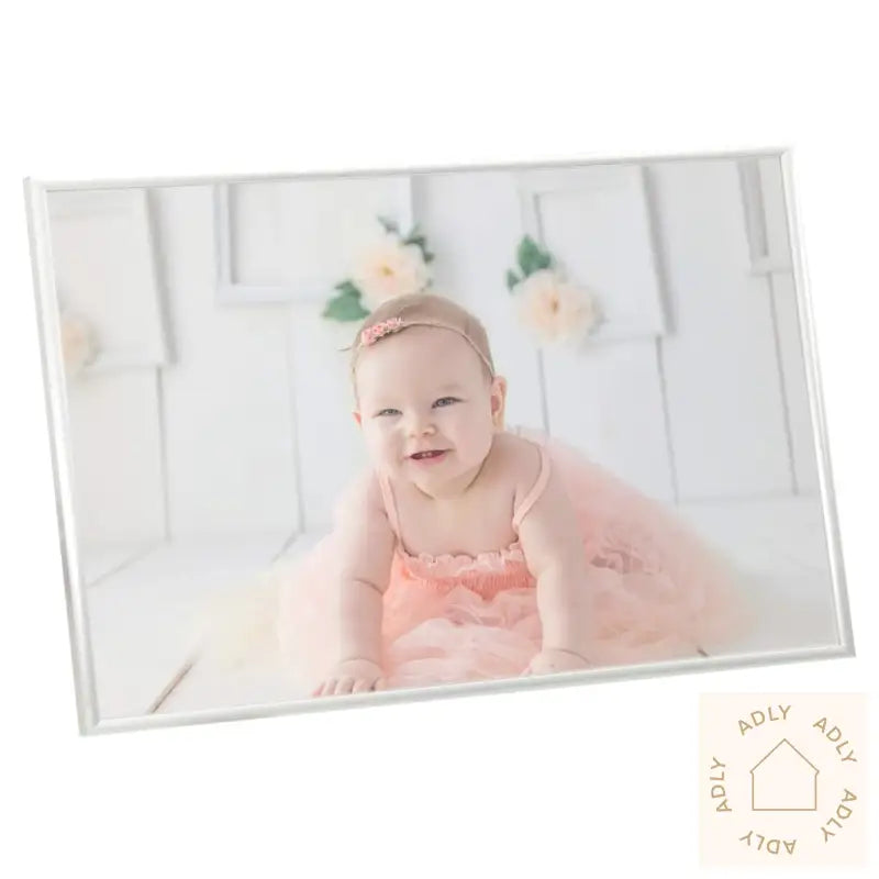 Fotorammekollasje For Vegg Eller Bord 5 Stk 70X90 Cm Mdf Sølv