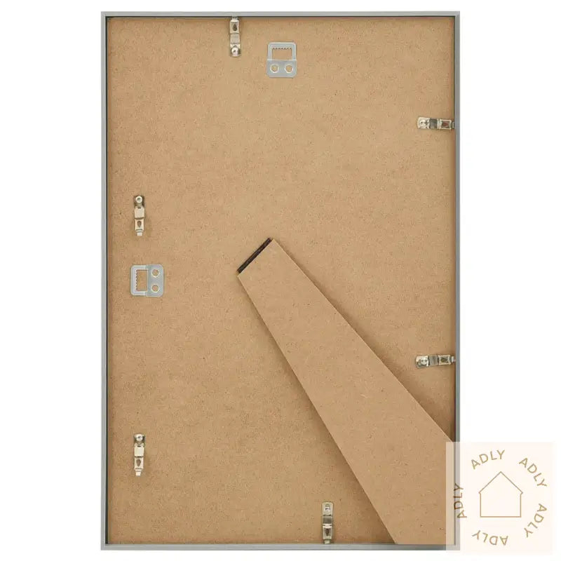 Fotorammekollasje For Vegg Eller Bord 5 Stk 70X90 Cm Mdf Sølv