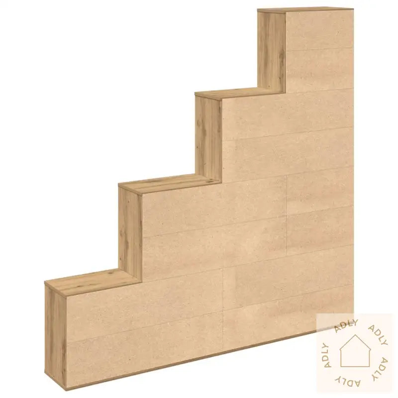 Bokhylle Artisan Eik 157X24X160 Cm Konstruert Tre