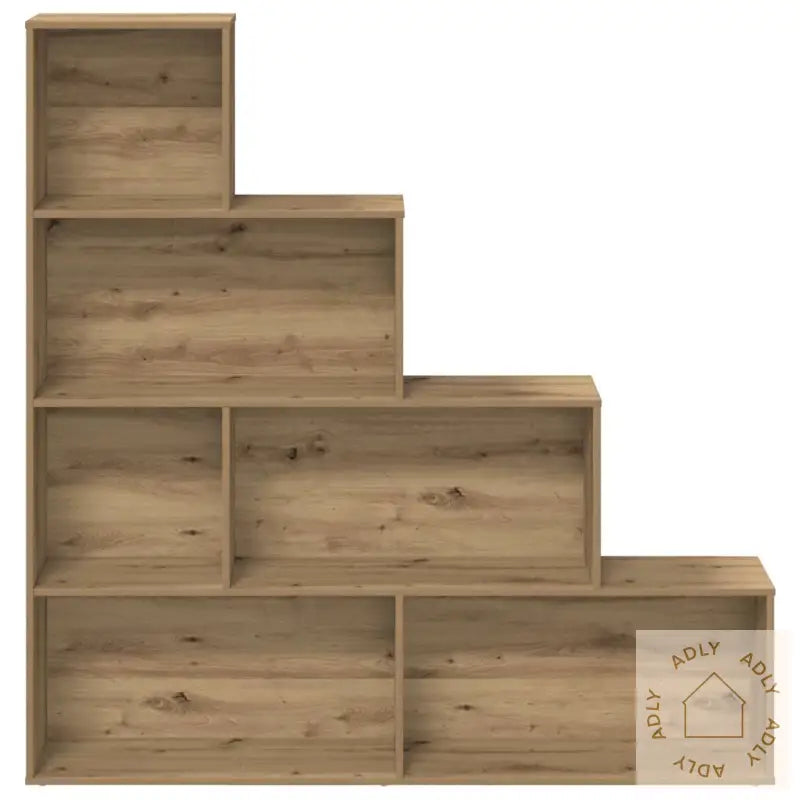 Bokhylle Artisan Eik 157X24X160 Cm Konstruert Tre