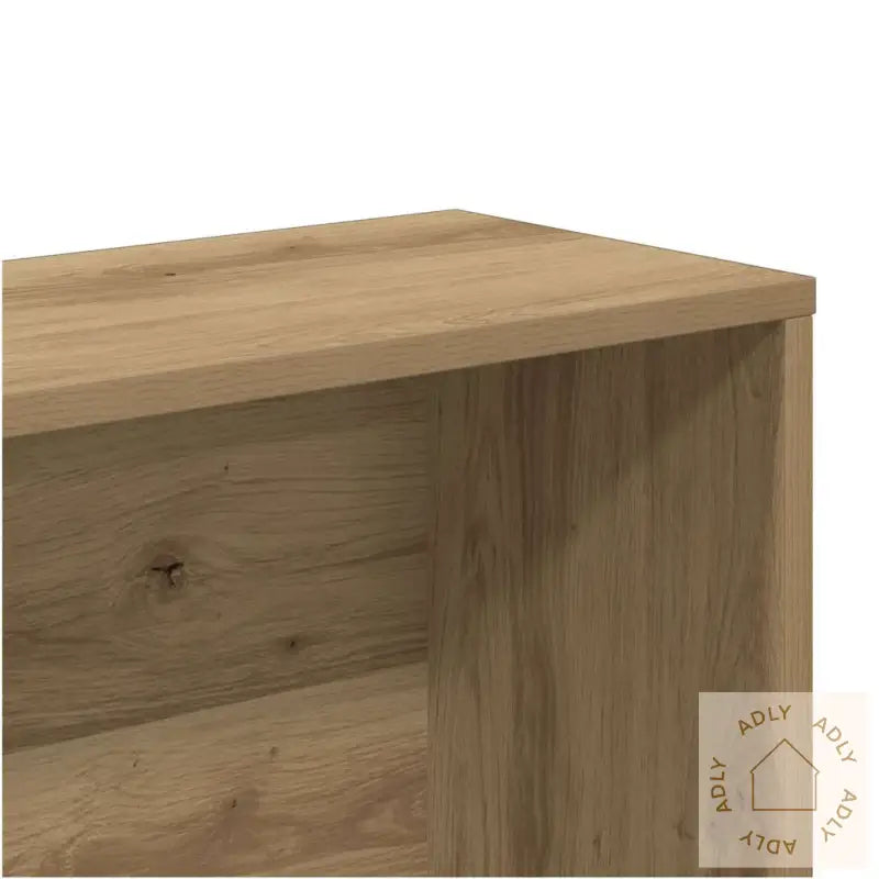 Bokhylle Artisan Eik 157X24X160 Cm Konstruert Tre