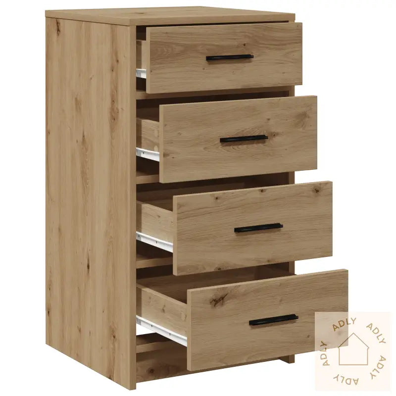 Sideboard Artisan Oak 40X41X75 Cm Konstruert Tre