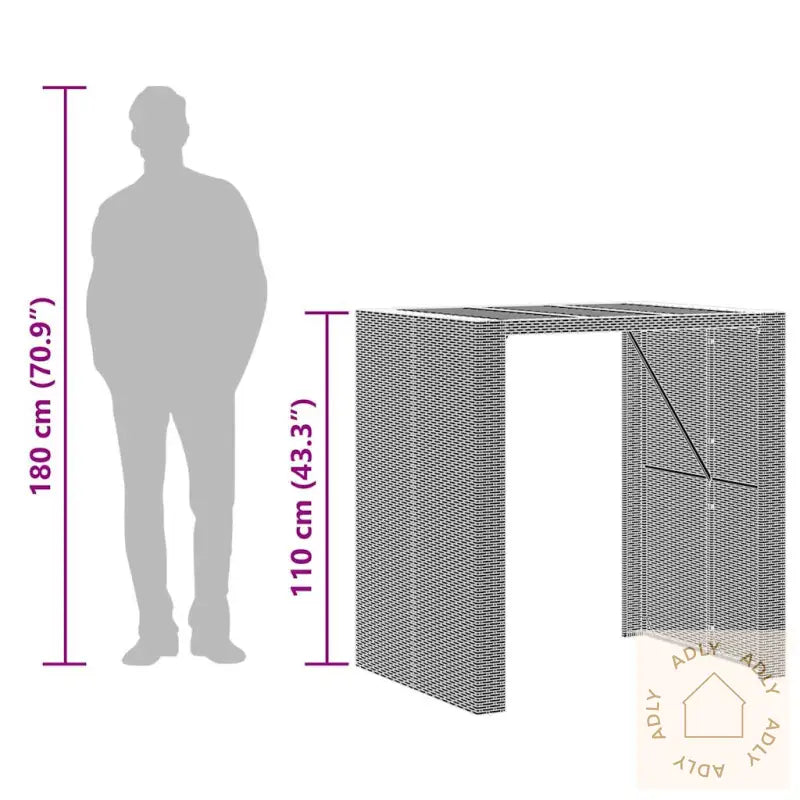 Hagebarsett Uten Puter 3 Deler Grå Polyrotting Akasie