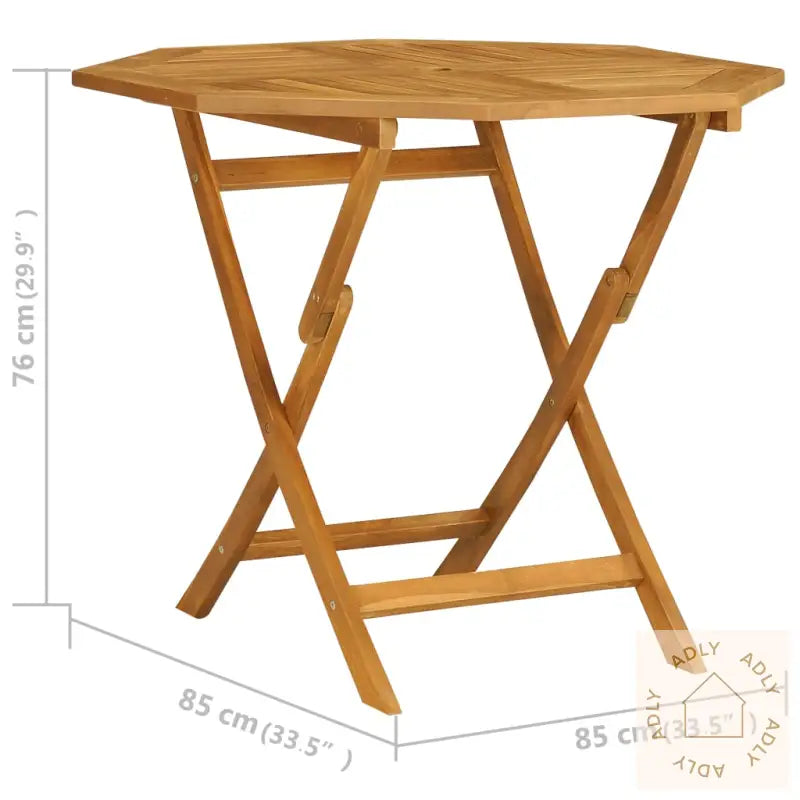 Utendørs Spisestue 5 Deler Heltre Teak