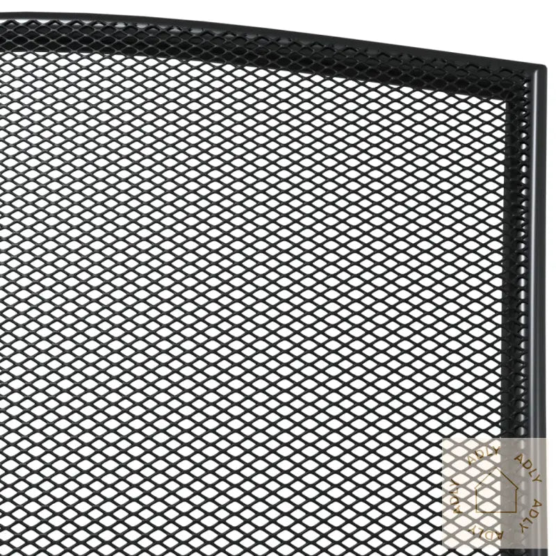 Utendørs Spisestue 5 Deler Antrasitt Stål