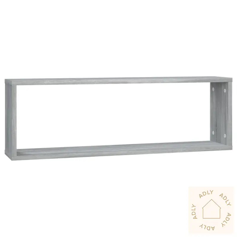 Vegghyller Kube 4 Stk Grå Sonoma 80X15X26,5 Cm Konstruert Tre