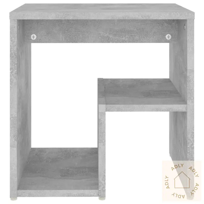 Nattbord Betonggrå 40X30X40 Cm Konstruert Tre