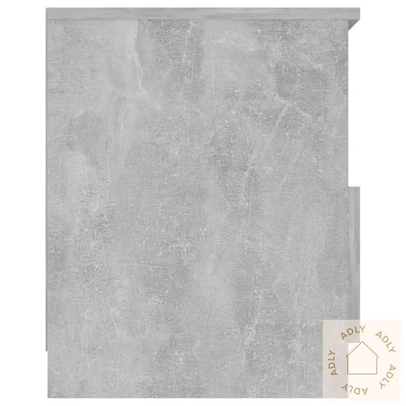 Nattbord Betonggrå 40X40X50 Cm Konstruert Tre