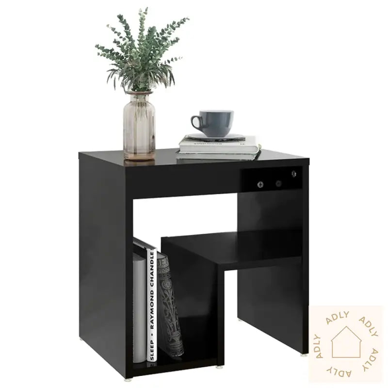 Nattbord 2 Stk Svart 40X30X40 Cm Konstruert Tre