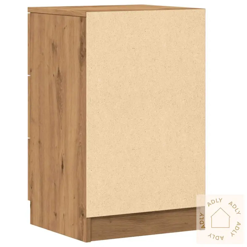 Nattbord 2 Stk Artisan Eik 40X36X65 Cm Konstruert Tre