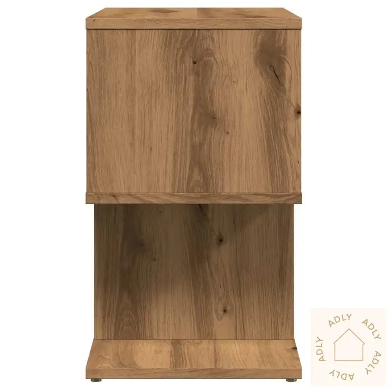Nattbord 2 Stk Artisan Eik 50X30X51,5 Cm Konstruert Tre