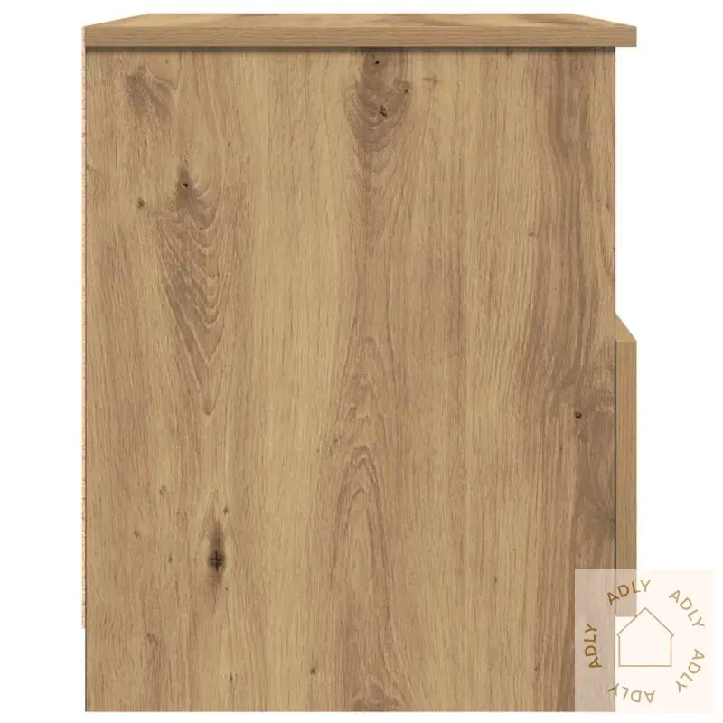 Nattbord 2 Stk Artisan Eik 40X40X50 Cm Konstruert Tre