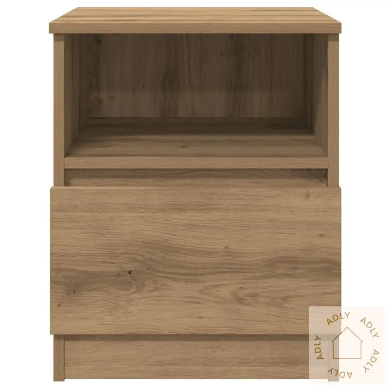 Nattbord 2 Stk Artisan Eik 40X40X50 Cm Konstruert Tre