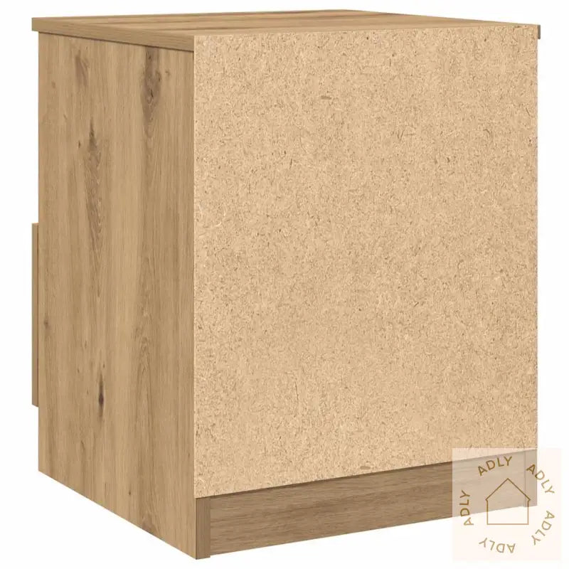 Nattbord 2 Stk Artisan Eik 40X40X50 Cm Konstruert Tre