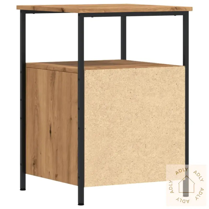 Nattbord 2 Stk Artisan Eik 34X35,5X50 Cm Konstruert Tre