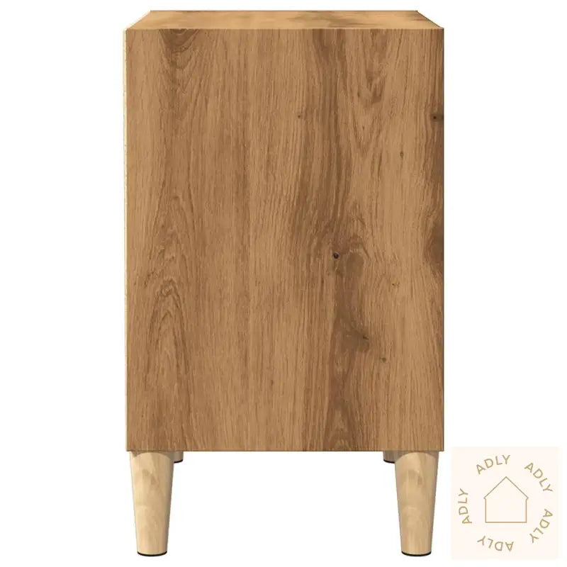 Nattbord 2 Stk Artisan Eik 40X30X50 Cm Konstruert Tre
