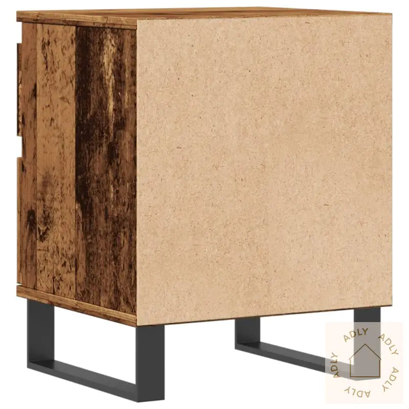 Nattbord 2 Stk Gammelt Tre 40X35X50 Cm Konstruert Tre