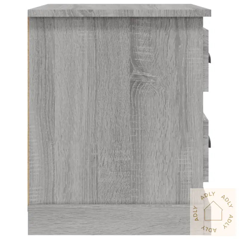 Nattbord Grå Sonoma 39X39X47,5 Cm Konstruert Tre