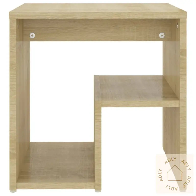 Nattbord 2 Stk Sonoma Eik 40X30X40 Cm Konstruert Tre
