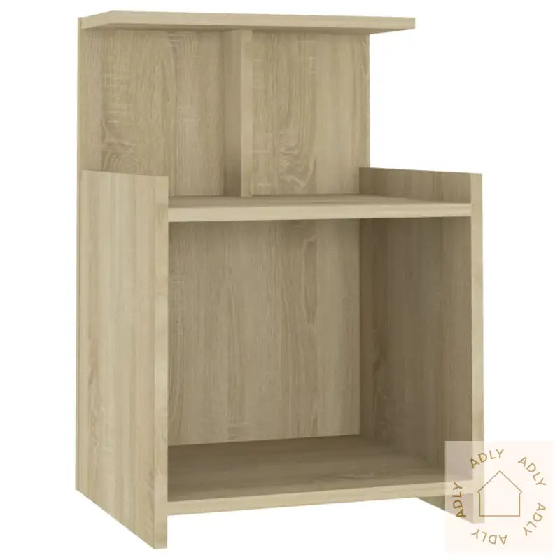 Nattbord 2 Stk Sonoma Eik 40X35X60 Cm Konstruert Tre